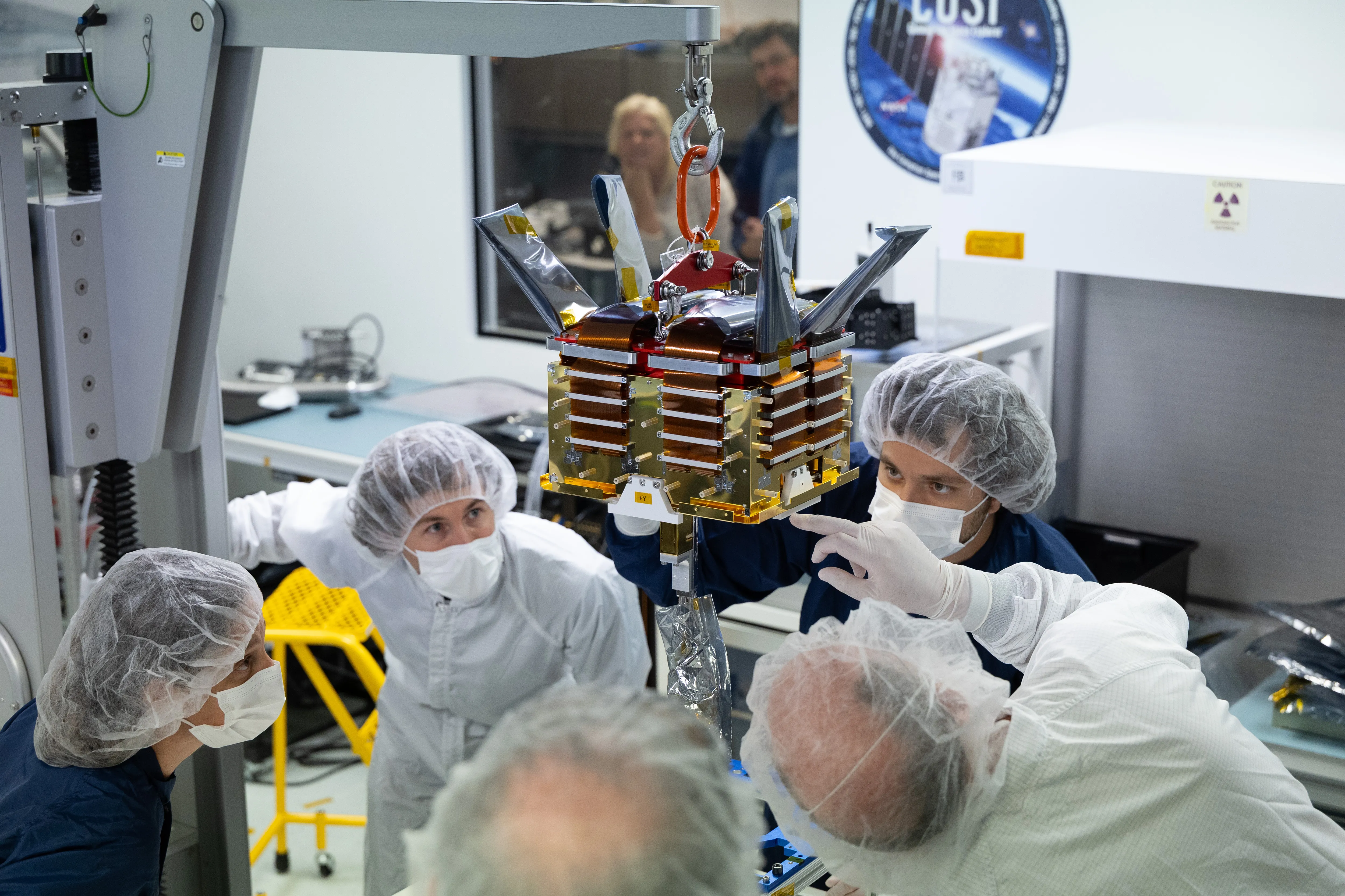 COSI Telescope Comes Together