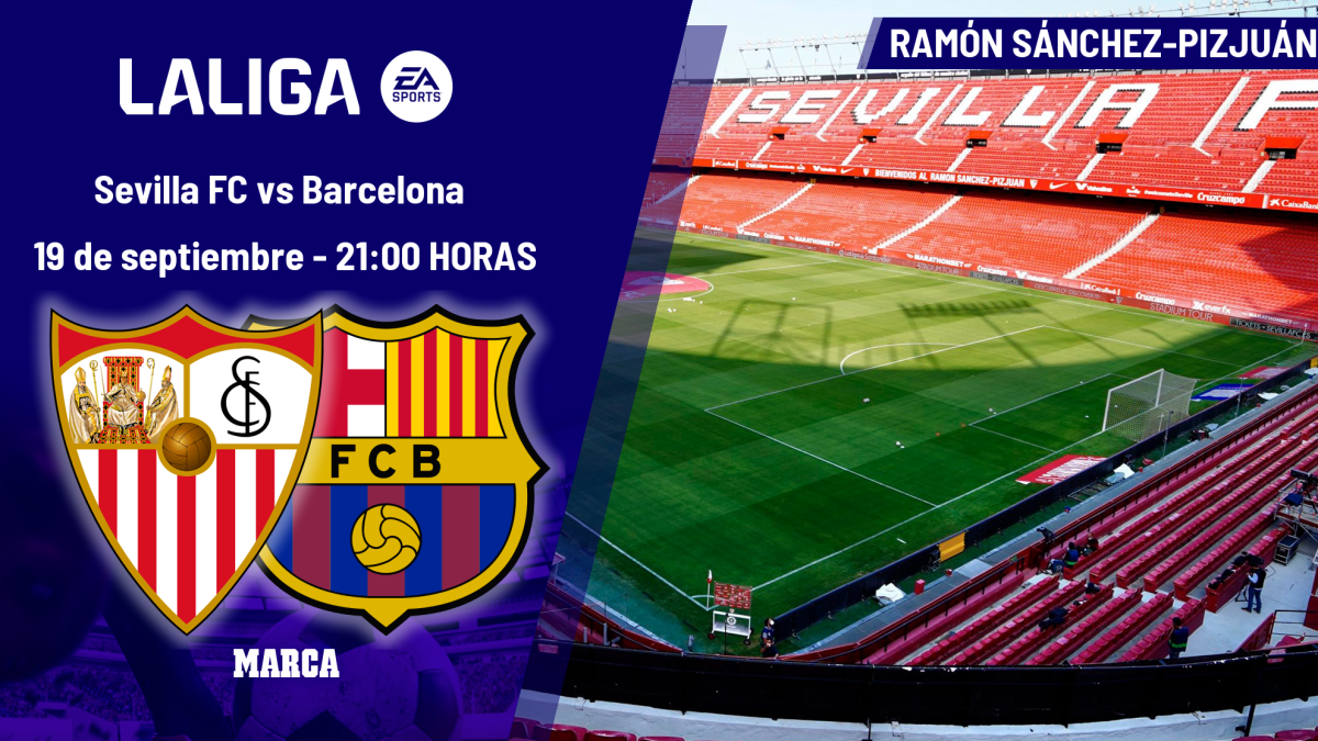 Sevilla FC - Barcelona: horario y dónde ver hoy en TV el partido de la jornada 7 de LaLiga EA Sports