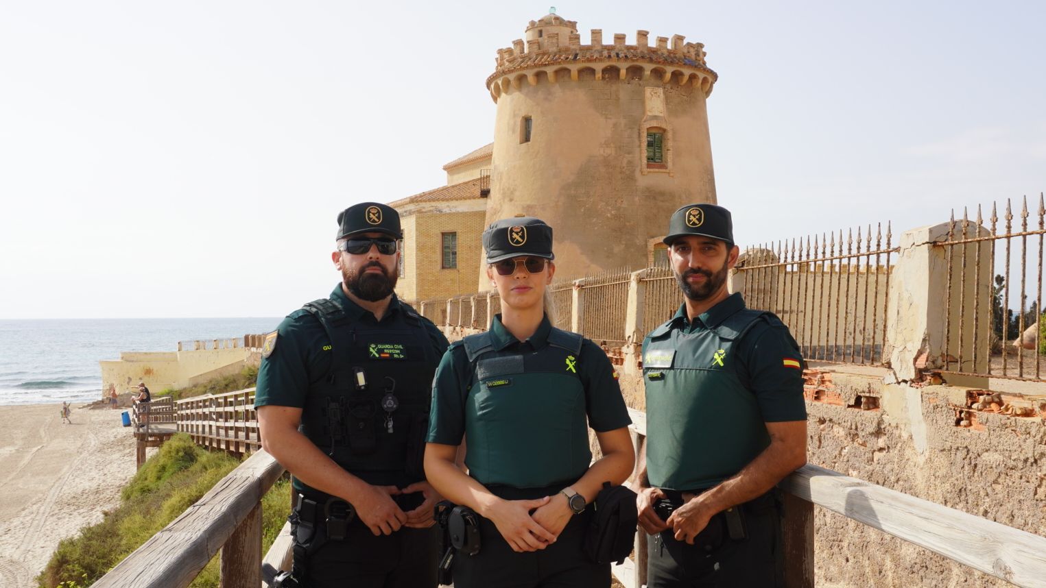 Santi, Nadia y Edu, graduados y dentro de la generación más preparada de la Guardia Civil: "Es la mejor decisión de mi vida"