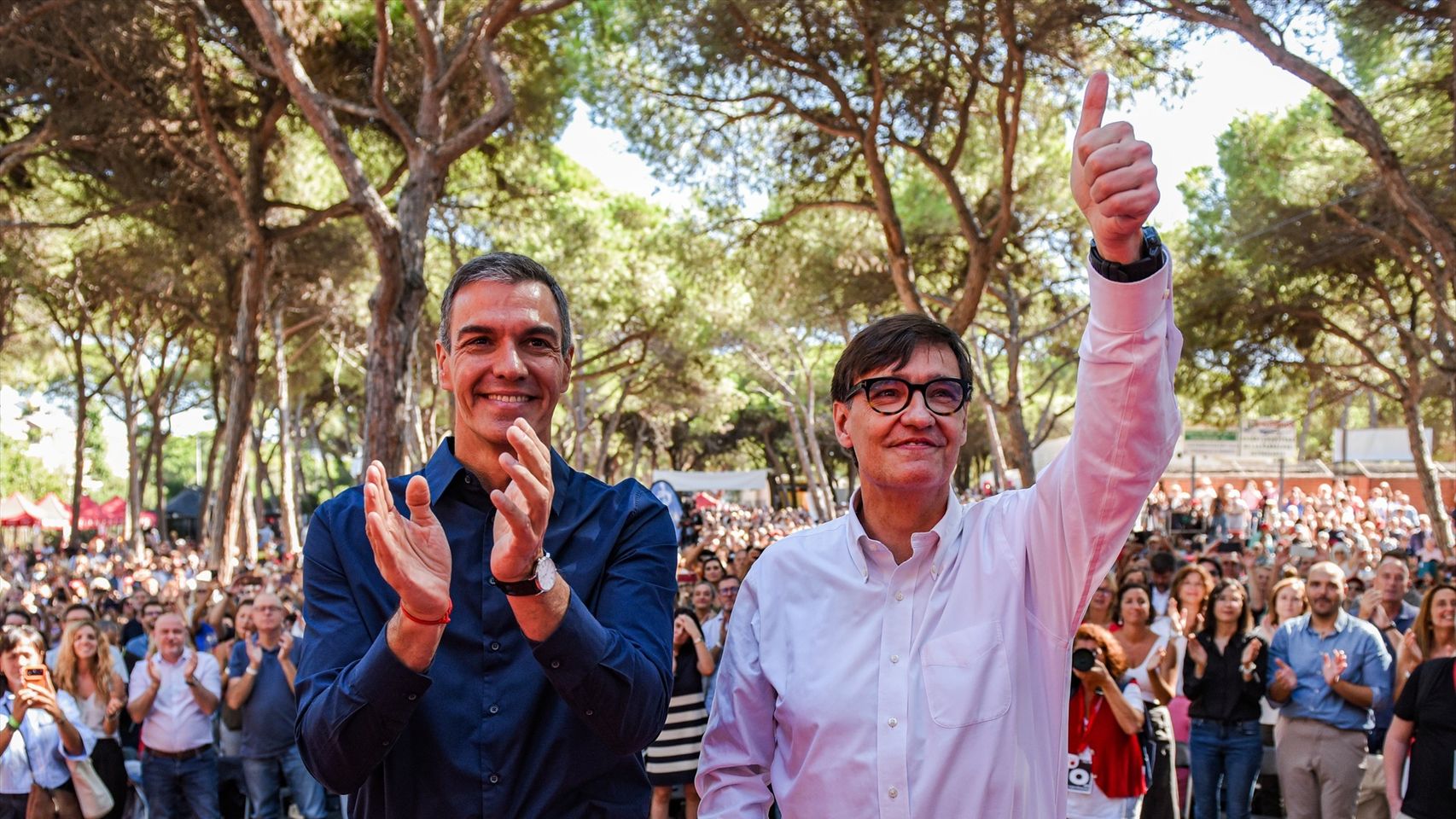Sánchez advierte junto a Illa que el PSOE tiene "la obligación" de votar a favor del nuevo modelo de financiación
