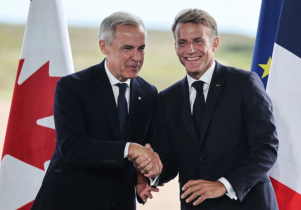 Macron y Carney escenifican su unión frente a la amenaza de Trump