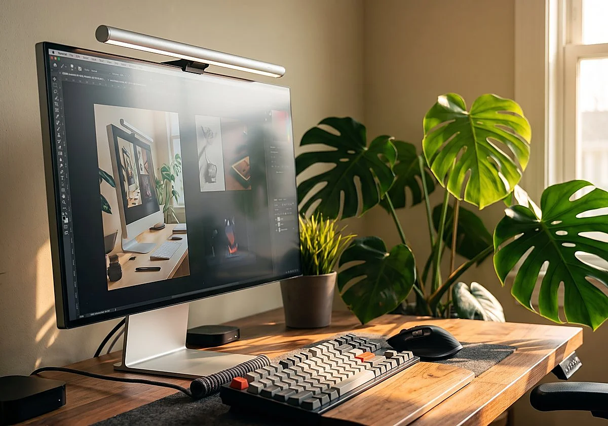 Las mejores barras de luz para monitor que evitan reflejos al trabajar