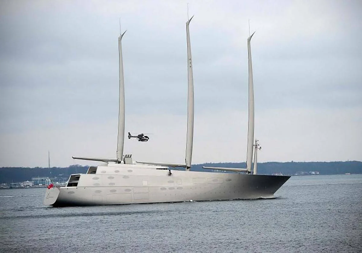 'Sailing Yatch A', así es el velero de 530 millones de euros, el más grande del mundo