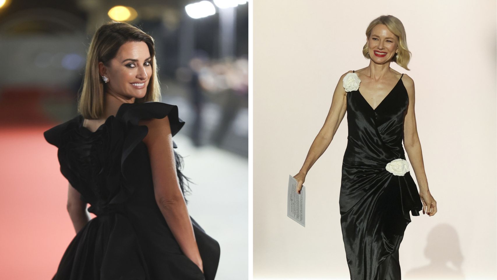 De Penélope Cruz, fiel a Chanel, a Naomi Watts, pura elegancia vestida de Dior: los mejores looks de la alfombra roja del Festival de San Sebastián