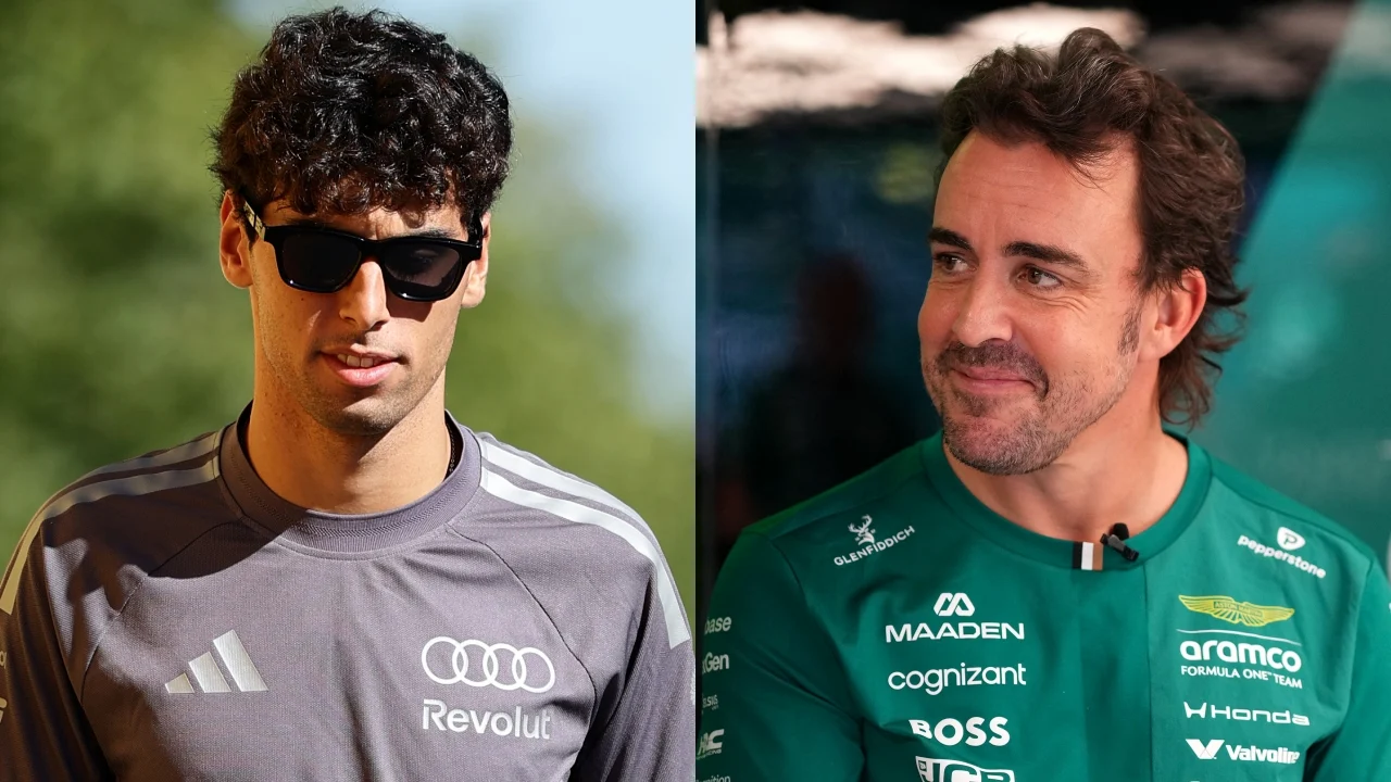 Bortoleto, piloto de Audi, sobre Alonso: «La mayor parte del tiempo está siendo sarcástico»