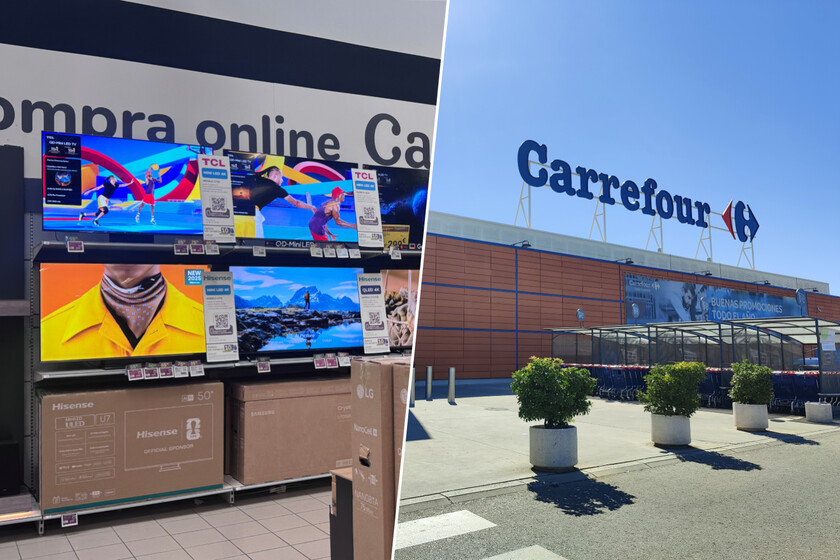 Carrefour tiene a precio de outlet hoy esta smart TV RGB-MiniLED de 65 pulgadas con 144 Hz y sonido Onkyo