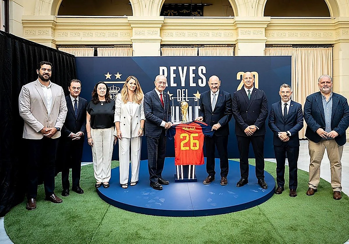 La Copa del Mundo ganada por España en el Mundial de Estados Unidos puede verse gratis este martes en Málaga