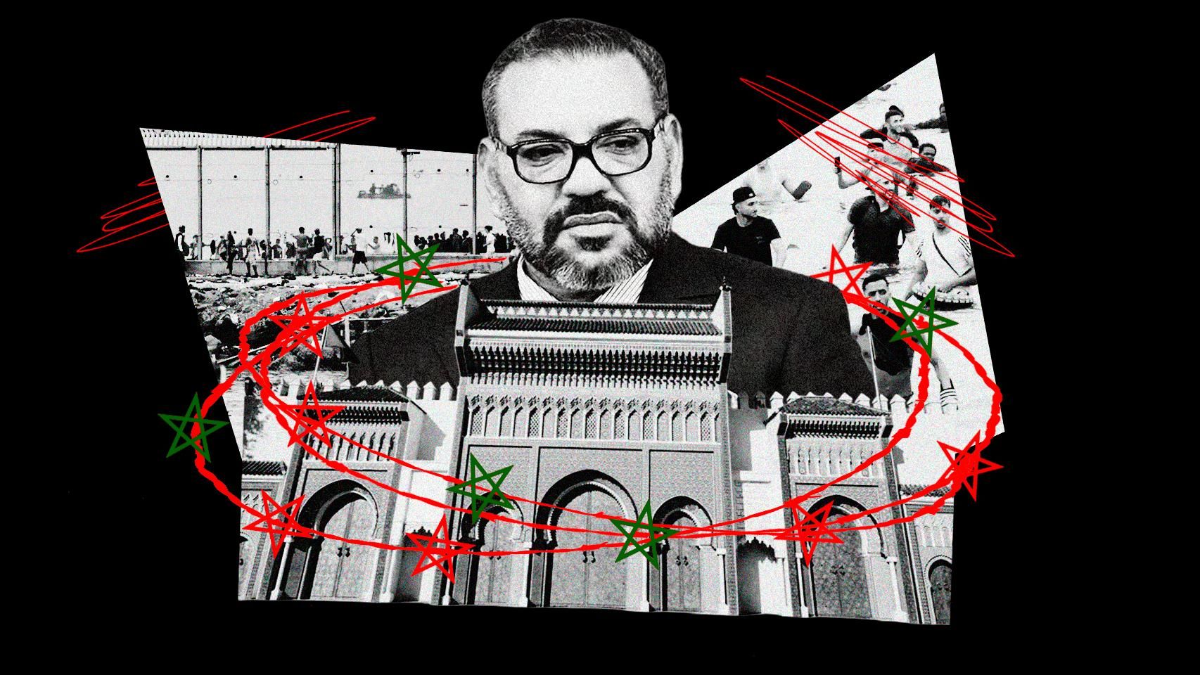 ⁠La sombra del Majzén planea sobre Ceuta: el poder invisible que rodea a Mohamed VI y mueve los hilos en Marruecos