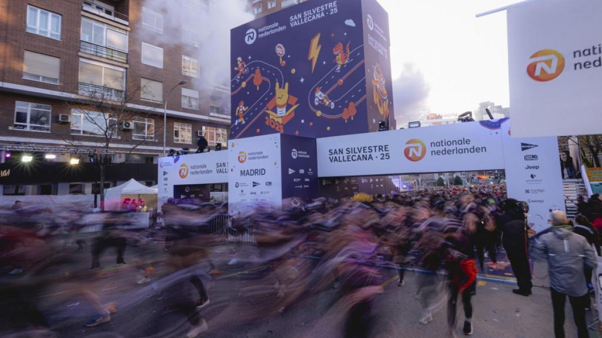 Las mejores imágenes de la San Silvestre Vallecana
