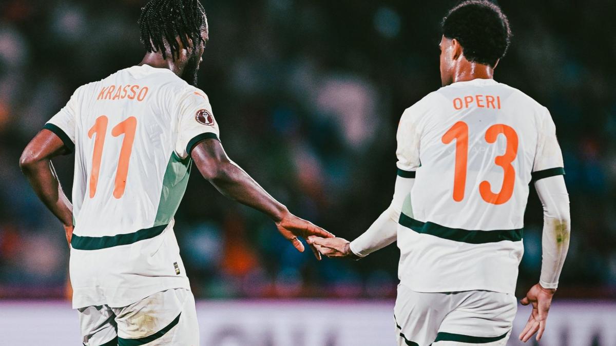 Montaña rusa en la Copa África