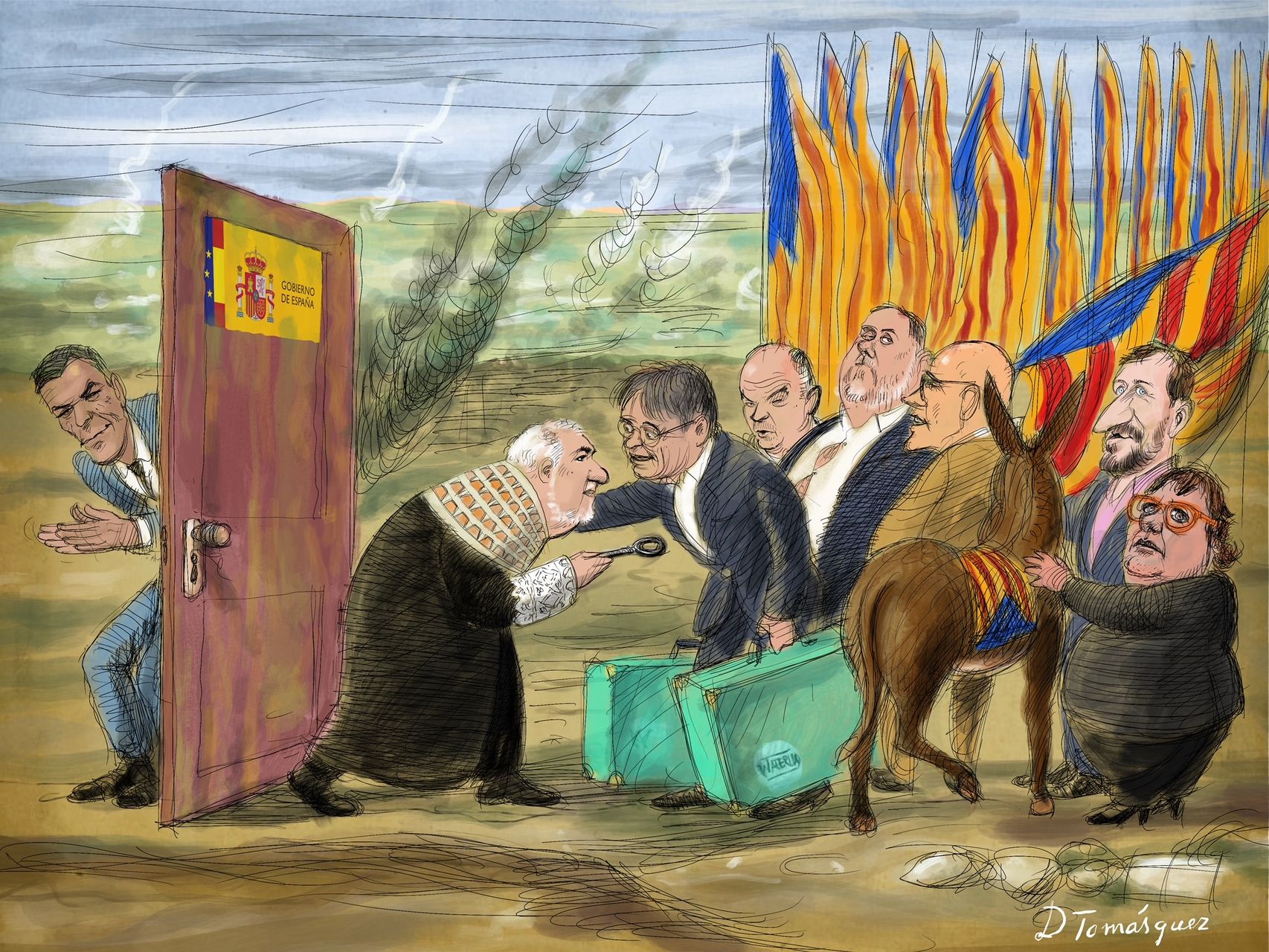 El separatismo festeja que el TC respalde a Puigdemont: "Es una enmienda a la represión del Estado español y al Supremo"