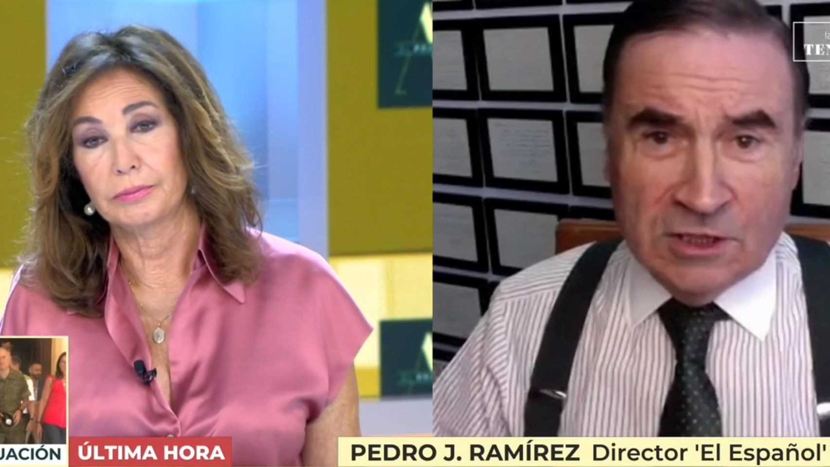 Pedro J.: "Delcy está del otro lado del muro, su beso a Sánchez fue la despedida de la novia que iba a casarse con Trump"