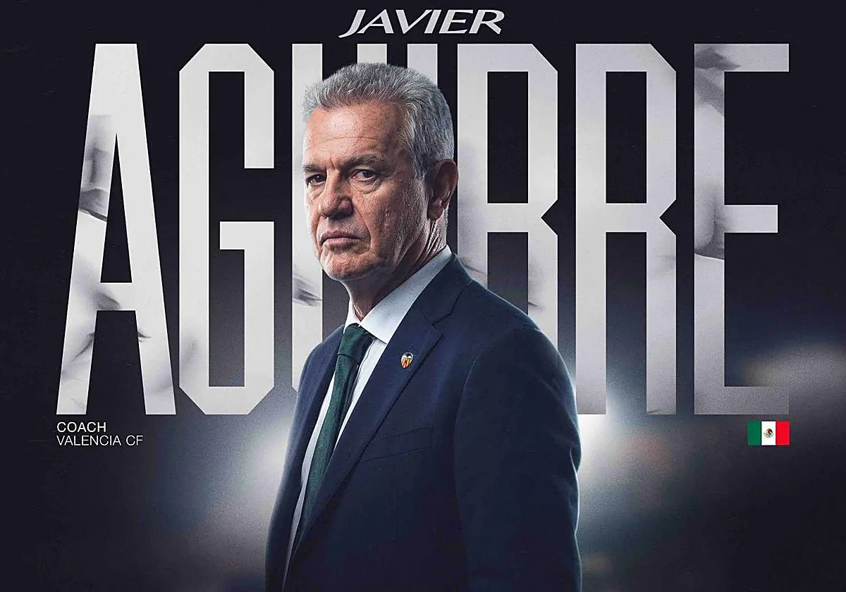Javier Aguirre, nuevo entrenador del Valencia