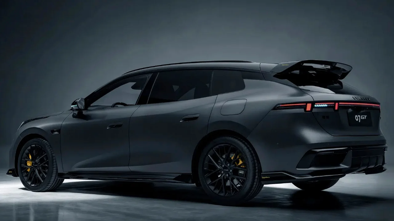 El Lynk & Co 07 GT aterriza en París con 523 CV, un Shooting Brake PHEV que demuestra que los familiares no están muertos