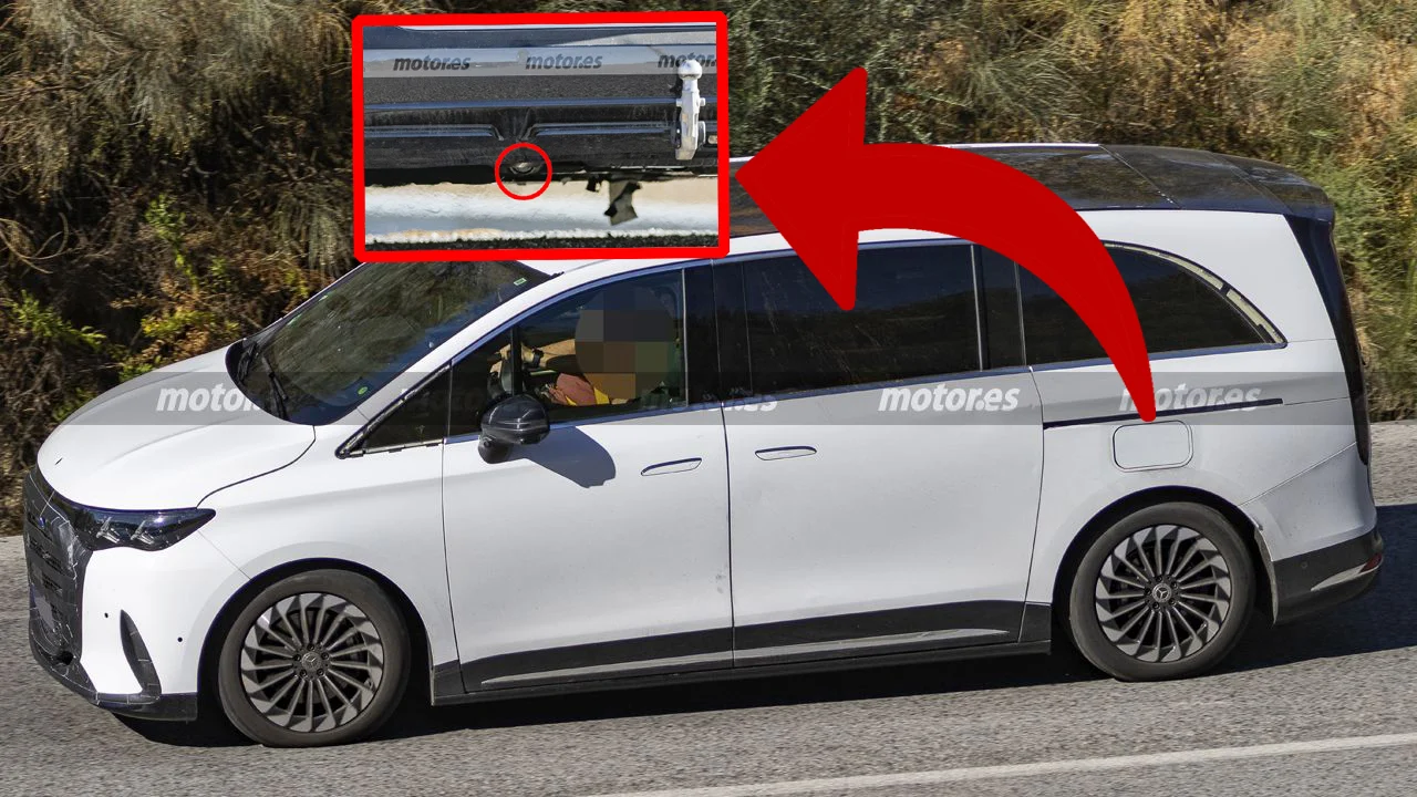 El Mercedes VLE híbrido se deja ver por primera vez, la alternativa al eléctrico de 700 km llegará en 2027