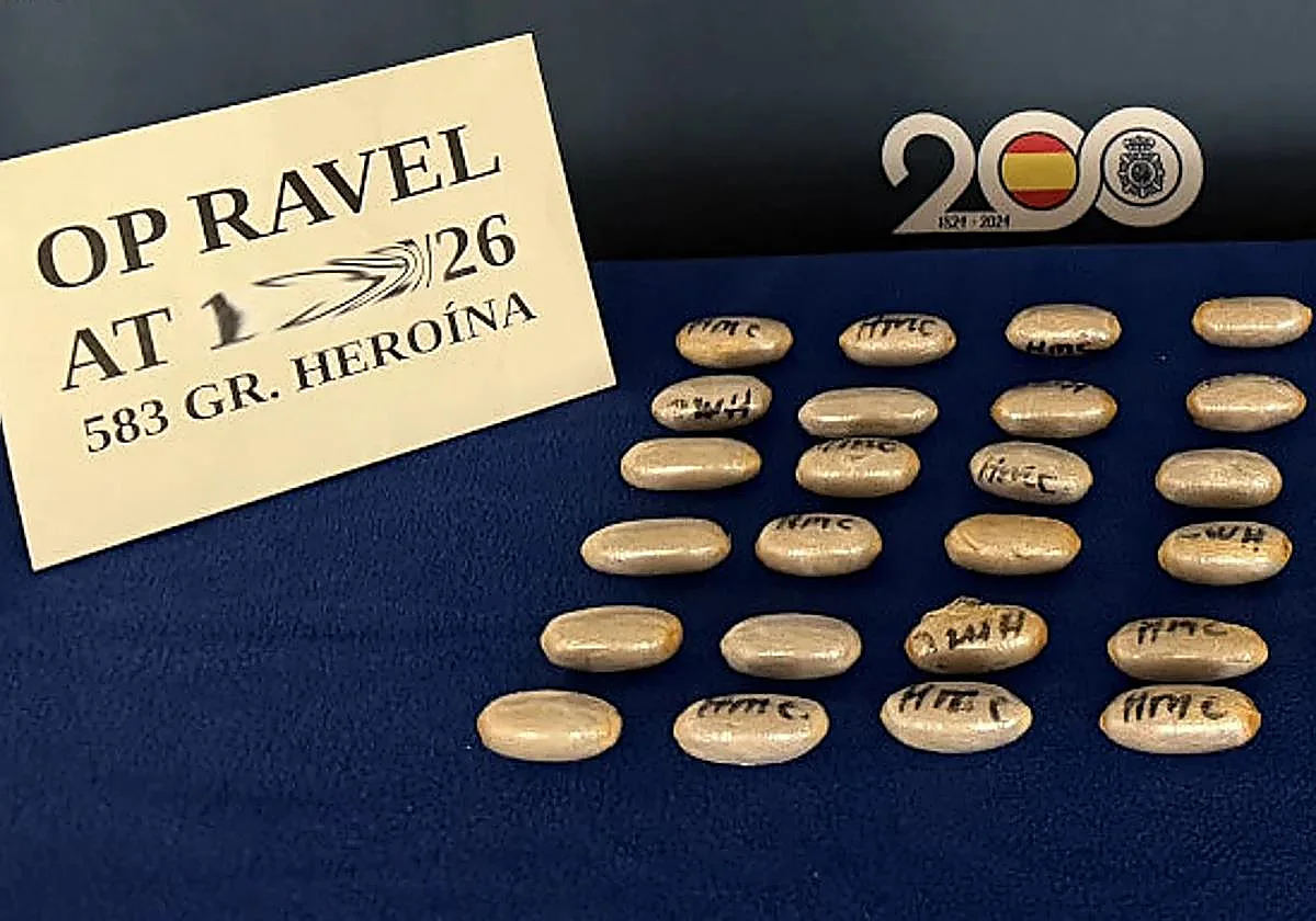 Detenido un joven con 51 bolas de heroína en su cuerpo en el aeropuerto de Castellón
