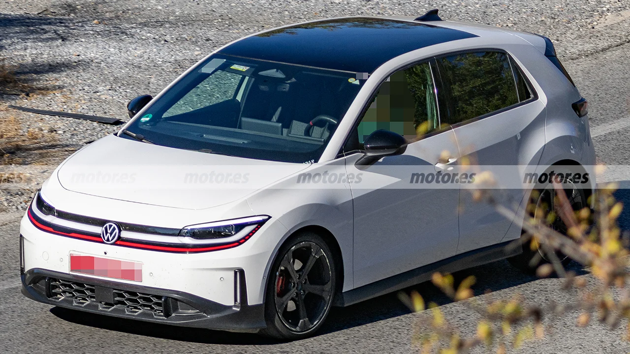 El Volkswagen ID. Polo GTI se deja ver al natural mientras pone a prueba sus 226 CV