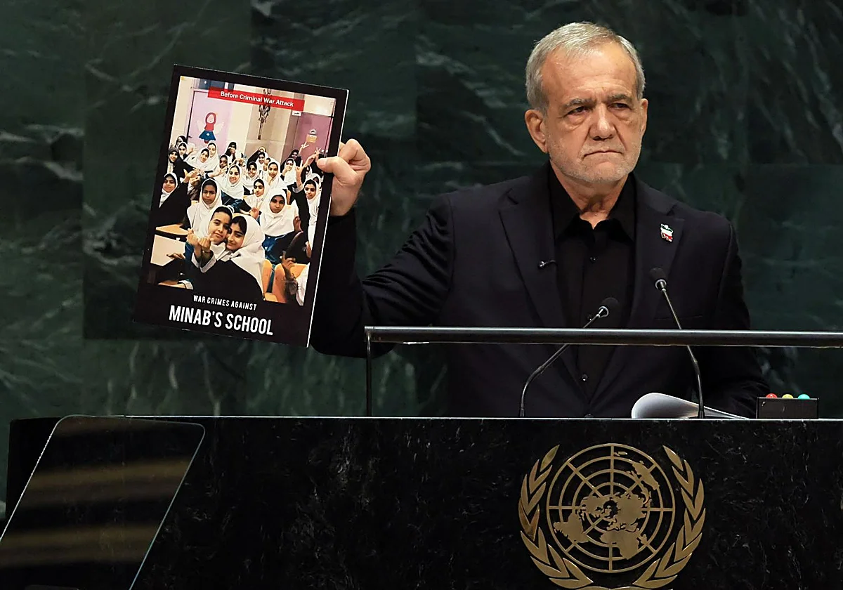 Pezeshkian en la ONU: «Irán jamás bajará la cabeza»