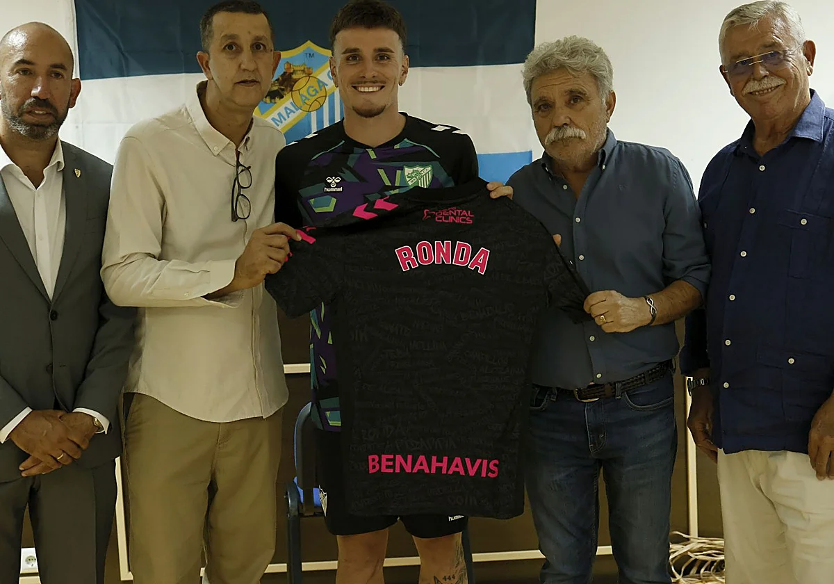 Murillo, invitado de lujo en el 15.º aniversario de la Peña Malaguista 'Ciudad del Tajo' de Ronda