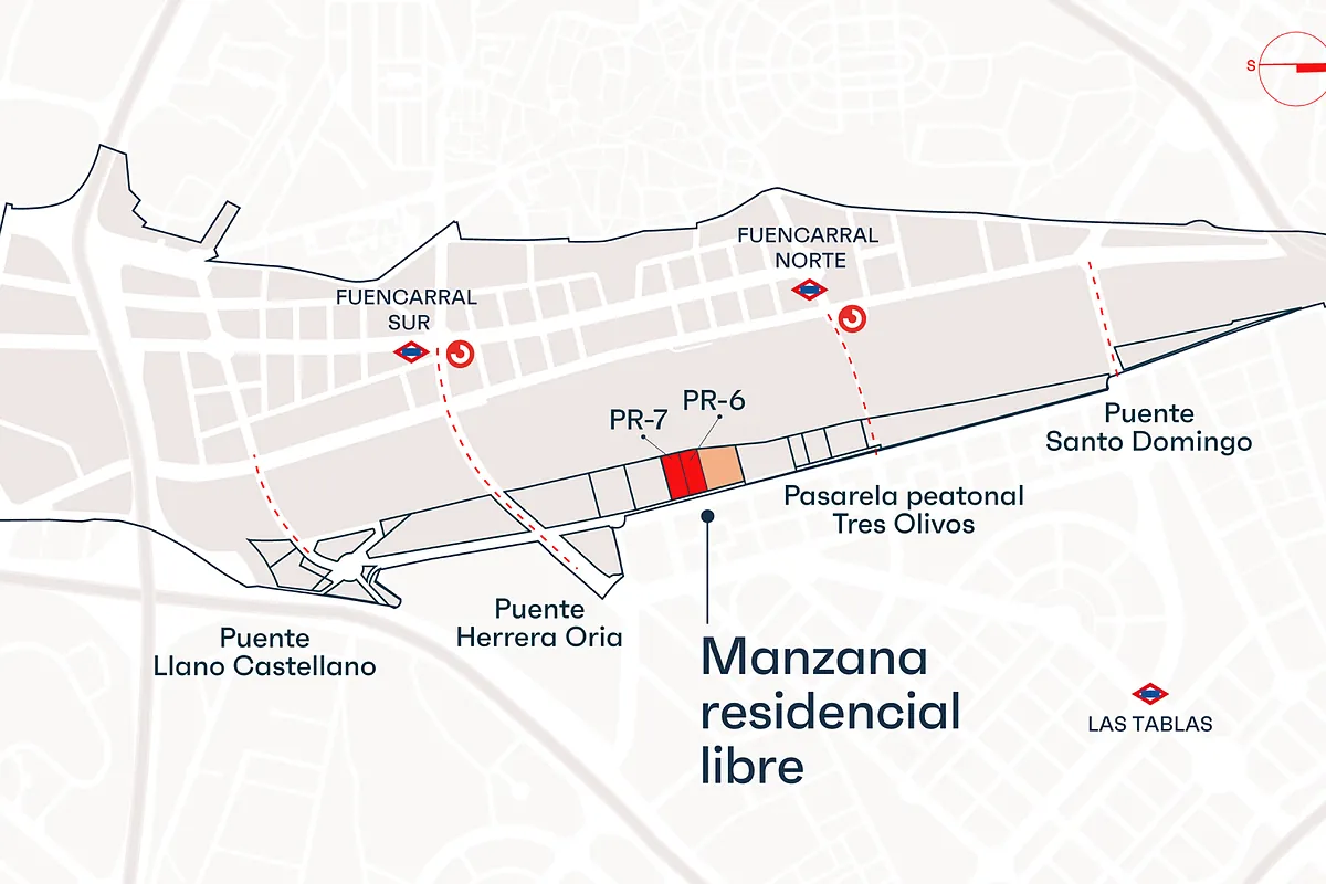 Madrid Nuevo Norte subastará este noviembre los primeros suelos para 200 viviendas