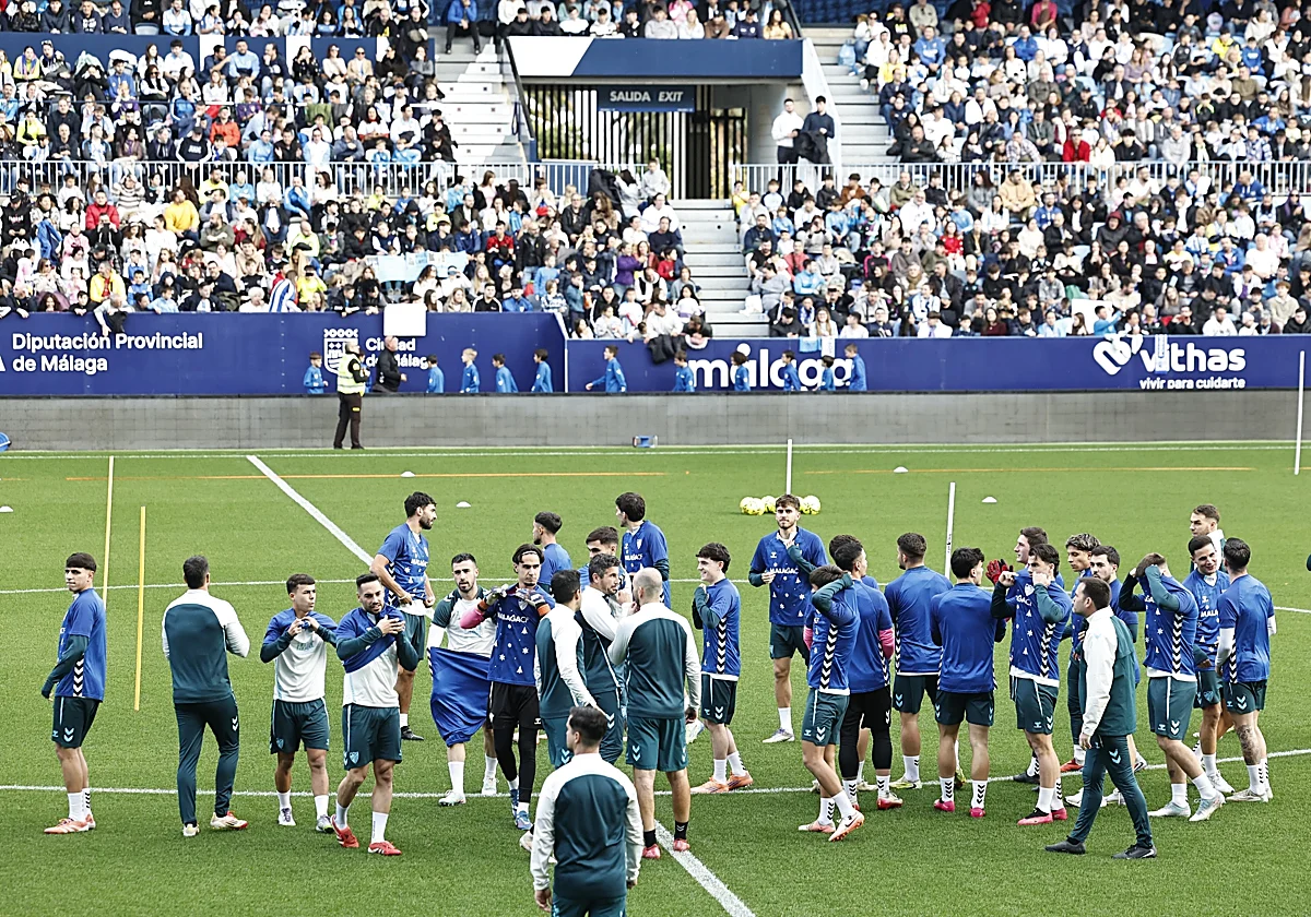 Esta es la convocatoria del Málaga para el partido frente al Sporting