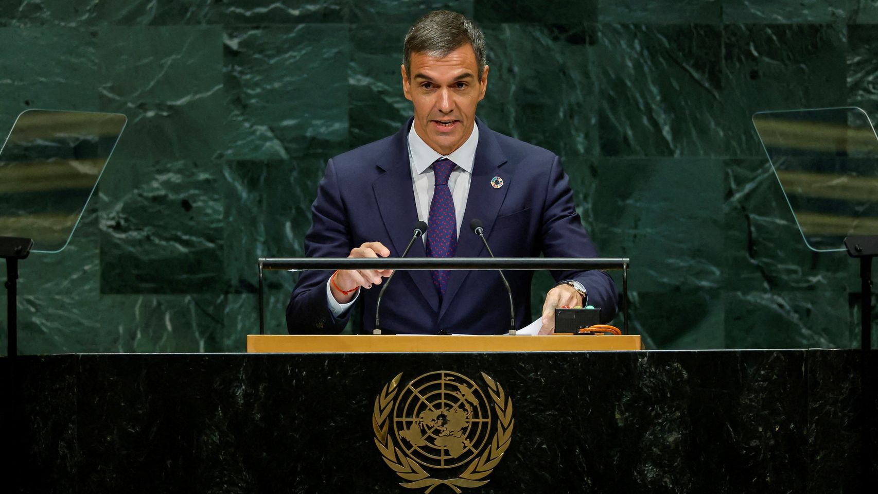 Sánchez lanza un alegato contra Trump en su discurso ante la ONU: "Las fuerzas reaccionarias no paran de atacarnos"