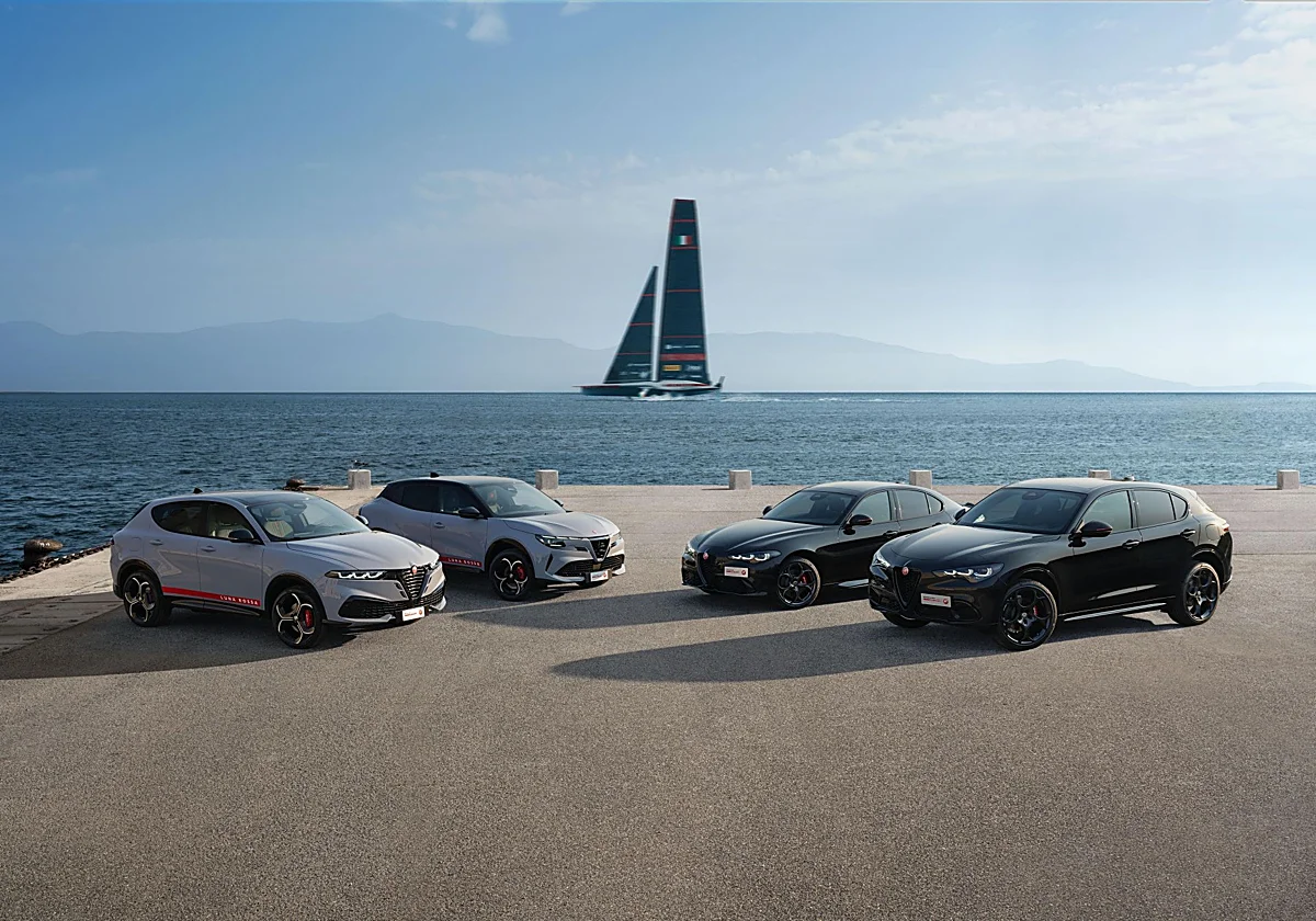 Alfa Romeo lanza la edición Luna Rossa que une diseño náutico con la tecnología de automoción