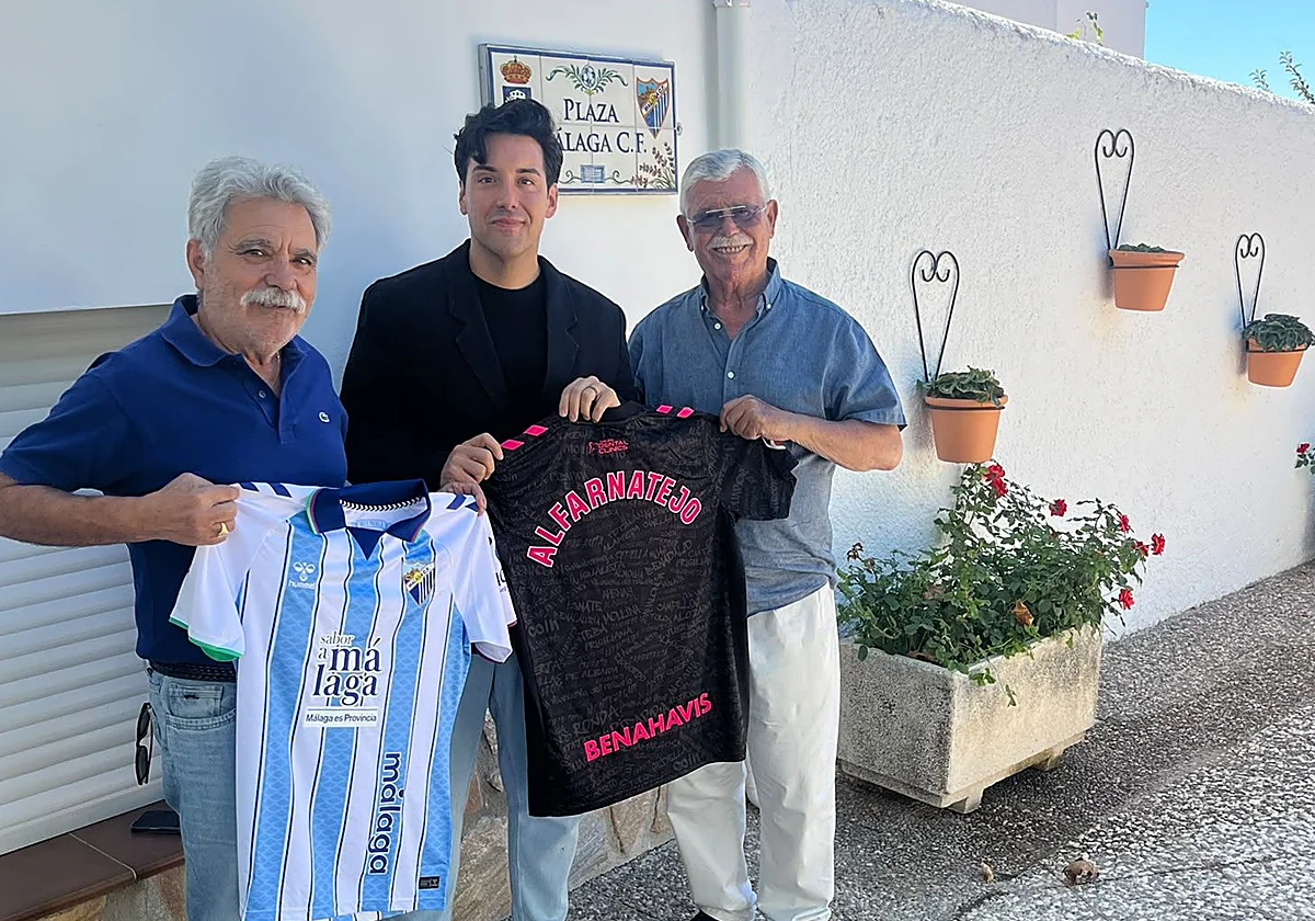 El Málaga, presente en Alfarnatejo