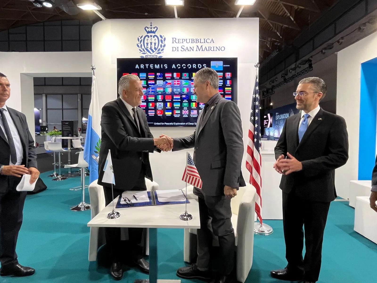 NASA Welcomes San Marino Signing the Artemis Accords  