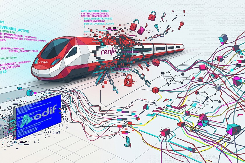 El ciberataque a Renfe y Adif confirma lo que la IA llevaba meses avisando. 500GB de datos de clientes quedan al descubierto