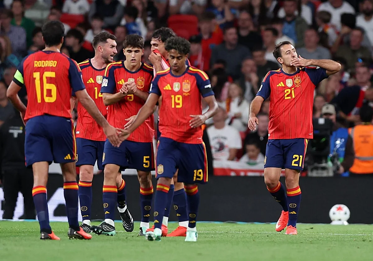 España saca brillo en Wembley a las dos estrellas