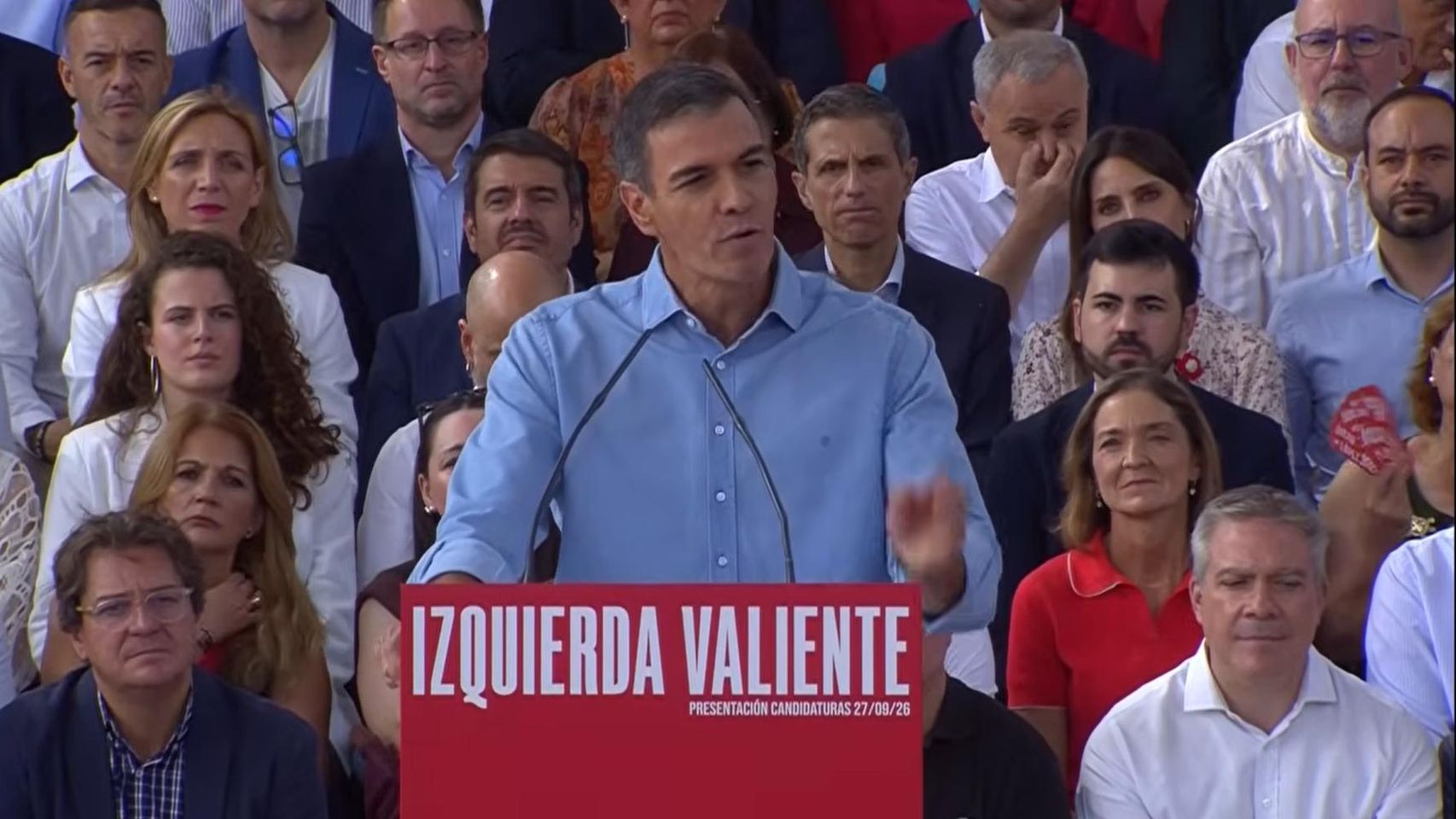 Última hora política, en directo | Siga en directo la participación de Pedro Sánchez y Óscar López en la presentación de las candidaturas a la Comunidad de Madrid del PSOE