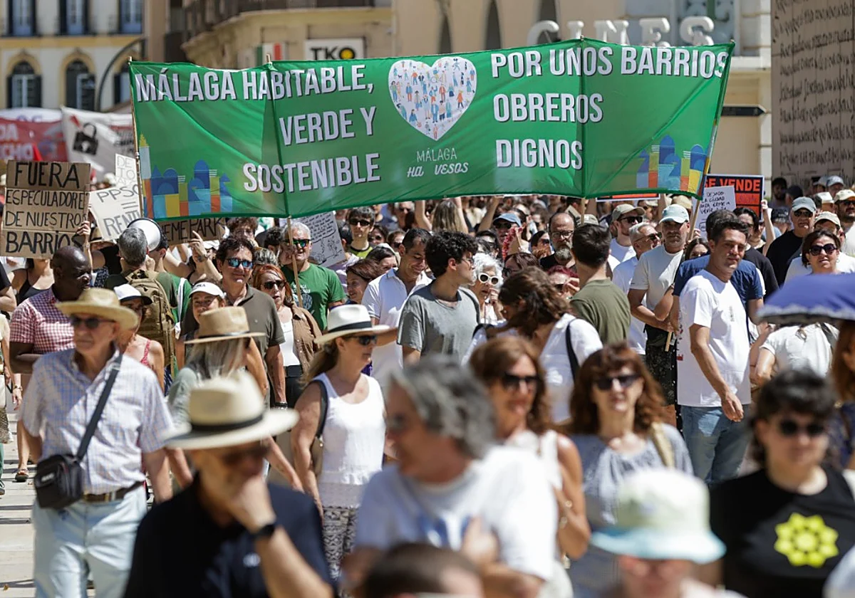 Convocan una concentración por la vivienda y contra los desahucios frente al Ayuntamiento de Málaga
