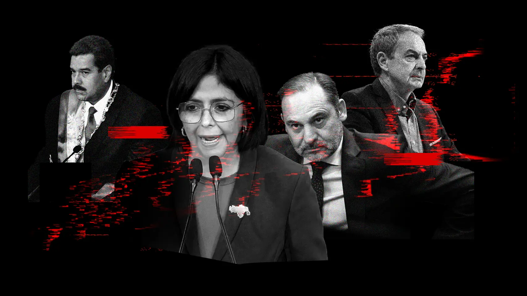 La España de Sánchez, con un pie a cada lado del orden mundial, hace equilibrios sobre los secretos de Zapatero y Delcy