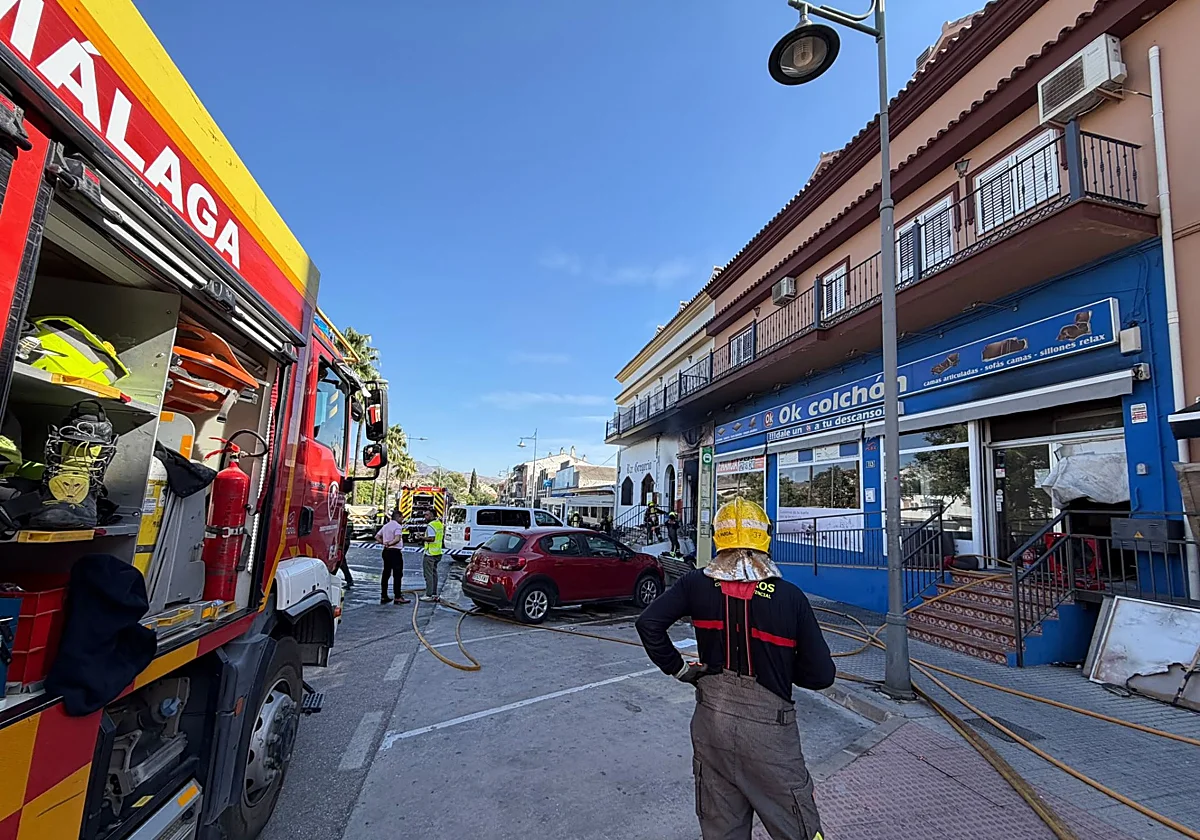 Muere por las quemaduras el dueño del asador de pollos que sufrió una explosión en Estación de Cártama