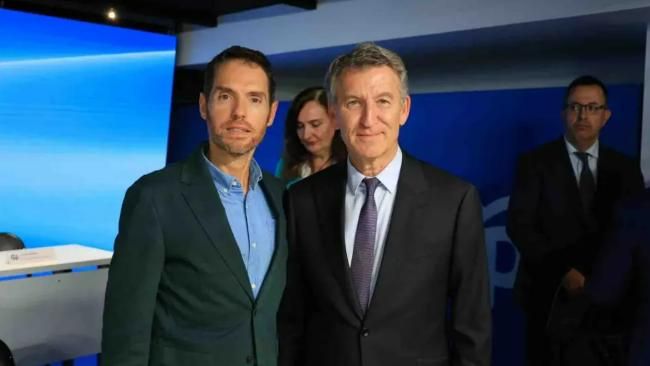 Feijóo elige a Sayas para liderar el PP de Navarra tras designarlo presidente de la gestora y se abre a "bailar sin duda" con UPN