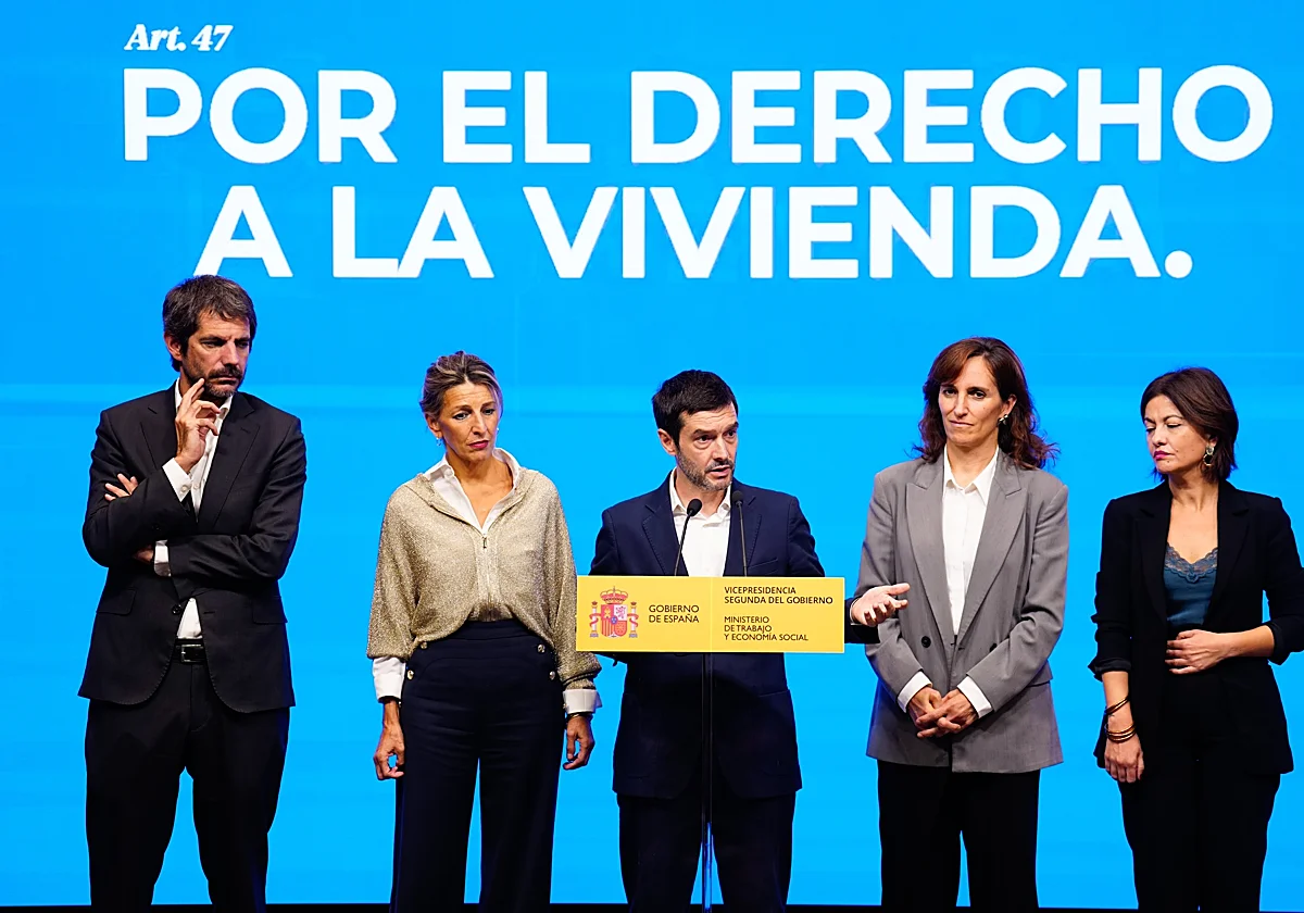 Sumar saca pecho por la aprobación de los dos decretos de vivienda y avisa: «Va a ser muy difícil explicar su bloqueo»