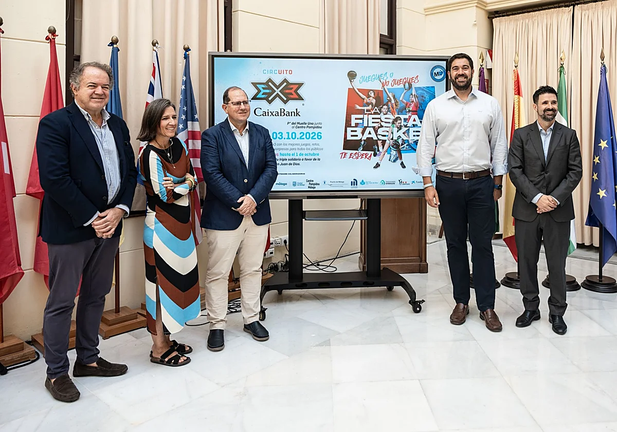 Málaga acoge este sábado una fiesta alrededor del baloncesto con el 'Circuito 3x3 Caixabank'