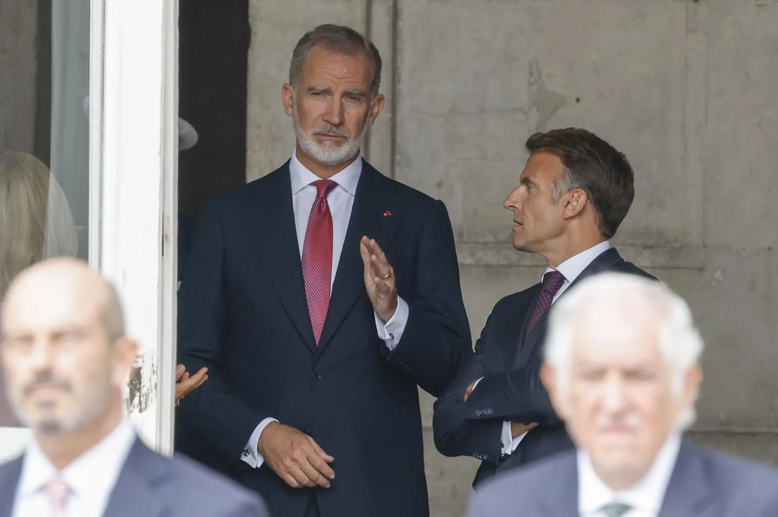 El Rey defiende que es «responsabilidad de todos» en la UE proteger la frontera en Ceuta