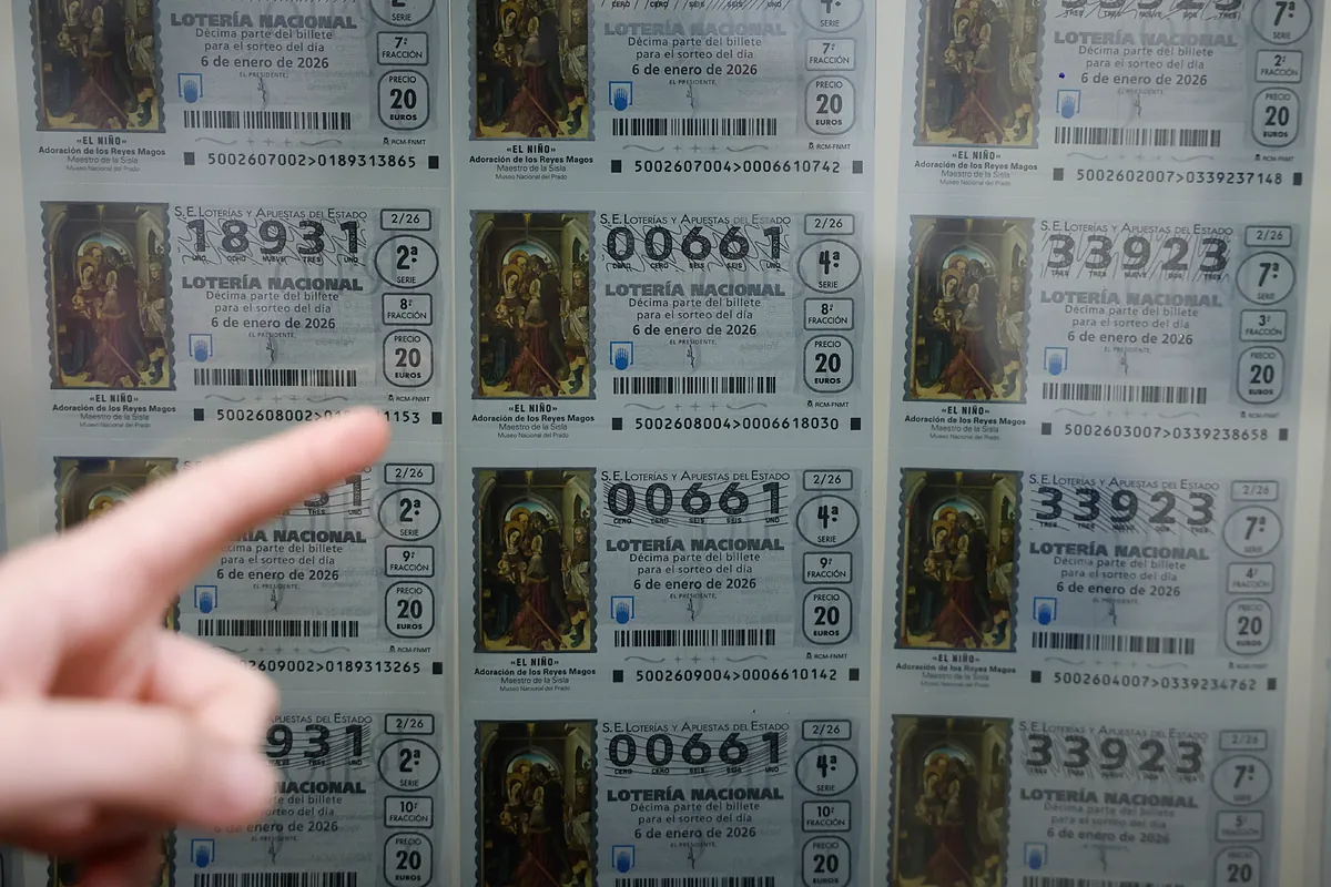 El sorteo del Niño reparte el día de Reyes 770 millones de euros