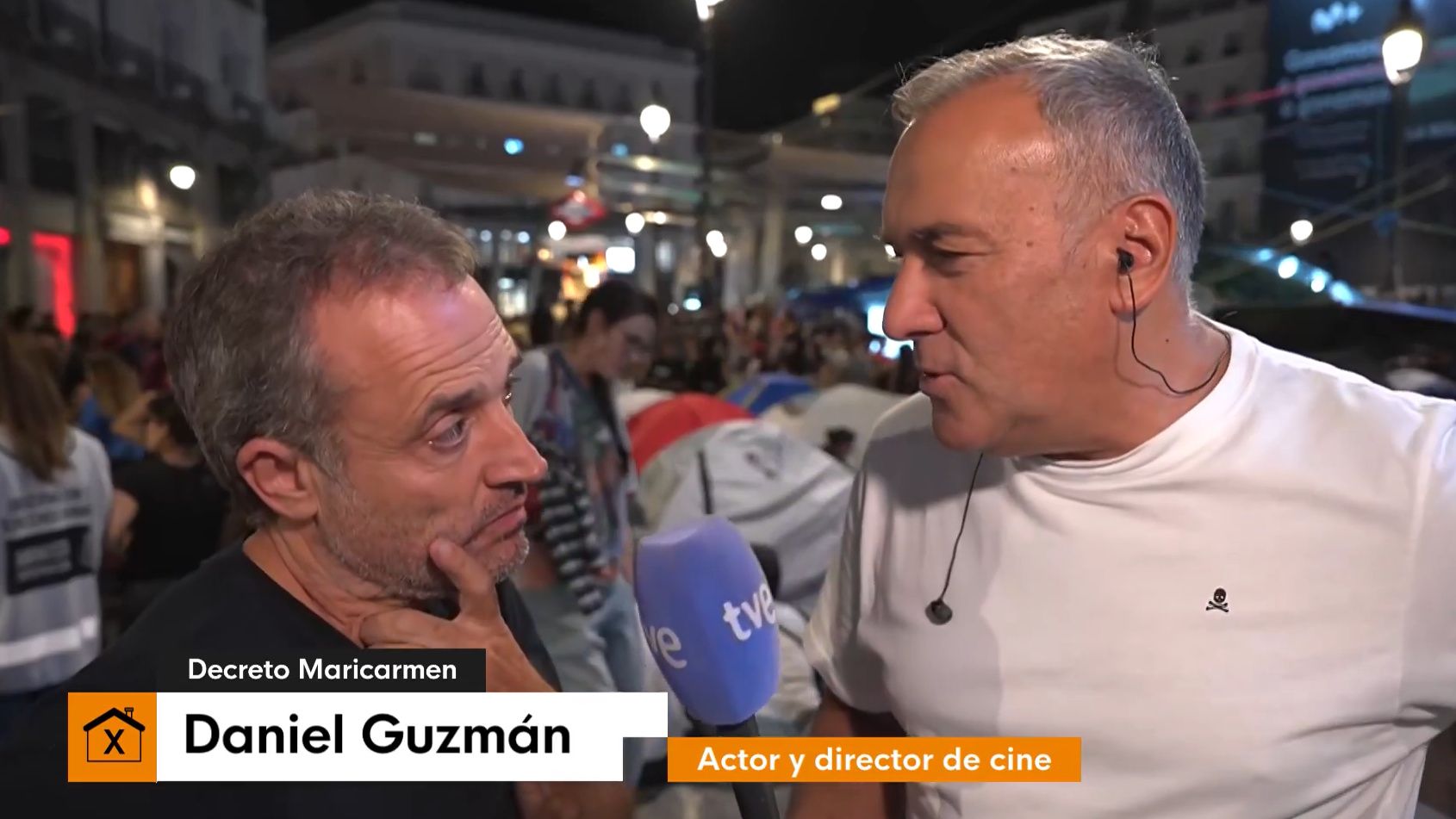 Serrano afea a TVE que dé voz al actor Daniel Guzmán en Sol, condenado por agredir a okupas de un piso de su propiedad