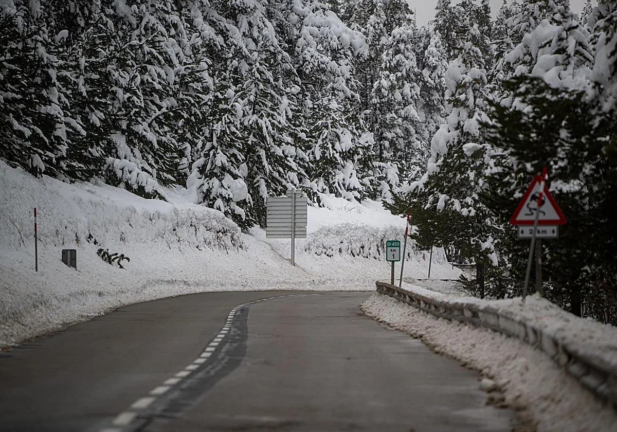 La Aemet lanza un aviso especial por nevadas en cotas bajas