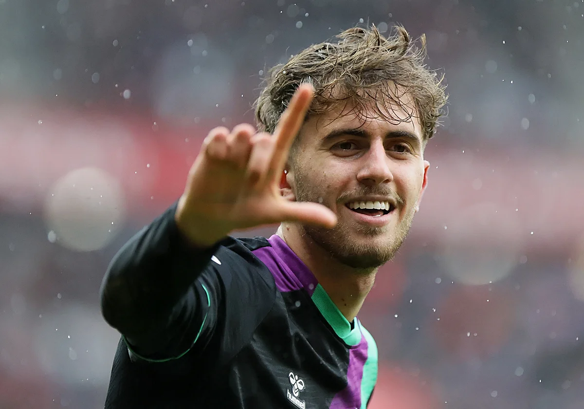 Adrián Niño: «Hemos hecho un partidazo y sumamos tres puntos muy importantes»