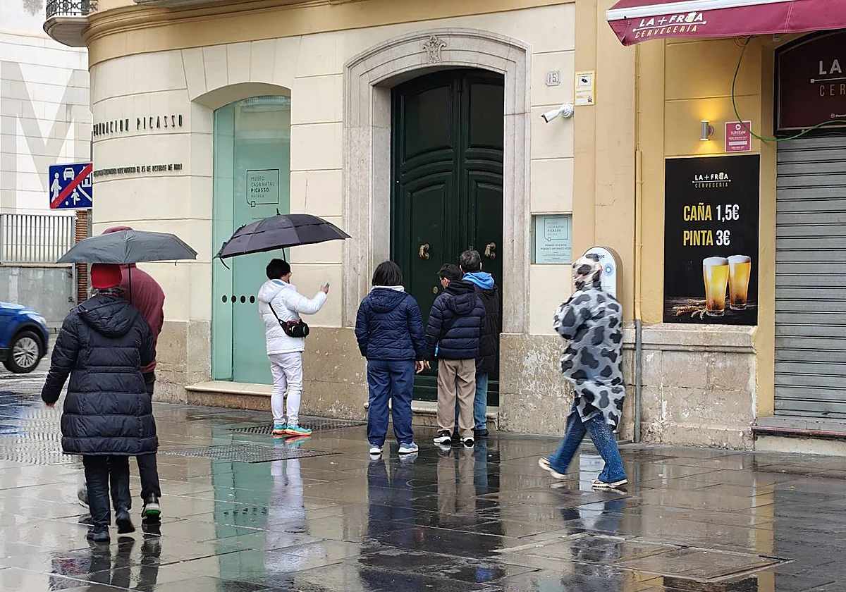 Museos y monumentos cerrados en Málaga por la amenaza de lluvia