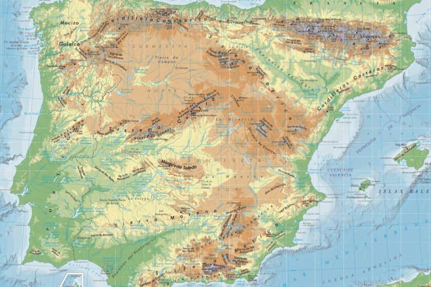 El Instituto Geográfico Nacional acaba de actualizar todos sus mapas de España a alta resolución y se pueden descargar gratis desde su web