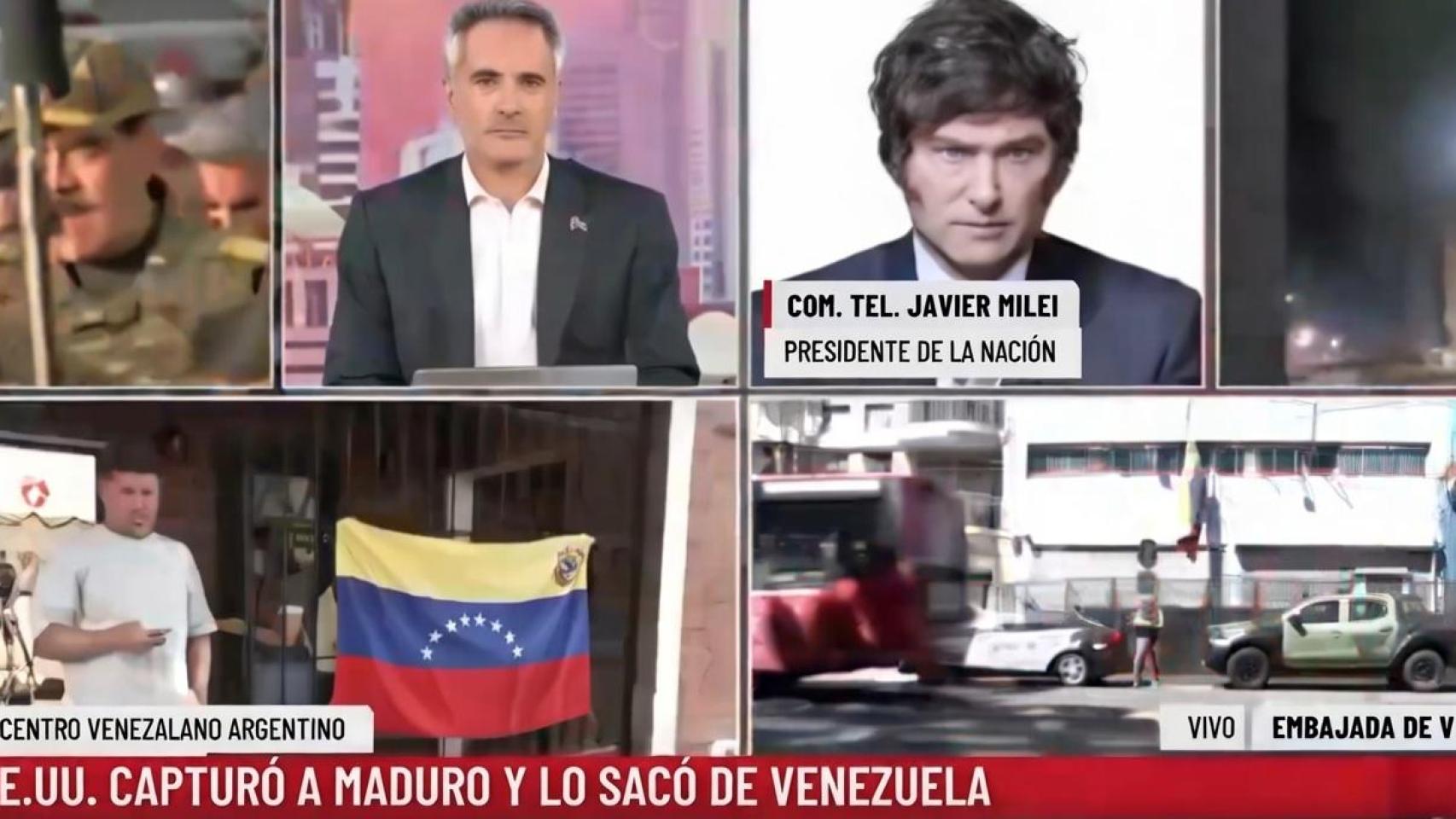 Javier Milei tras la detención de Maduro: "Es un narcoterrorista con conexiones profundas con el PSOE y Podemos en España"