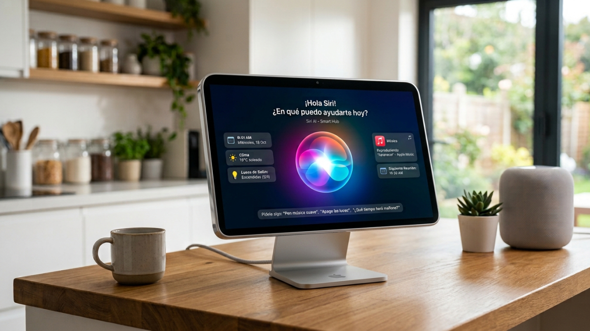 Apple lanzará este mes un hub con pantalla para controlar el hogar inteligente