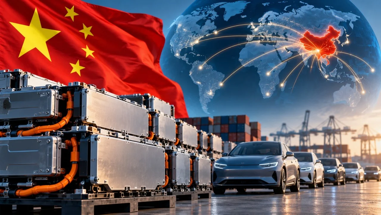 China ya controla el 73,3% del mercado mundial de baterías para coches electrificados