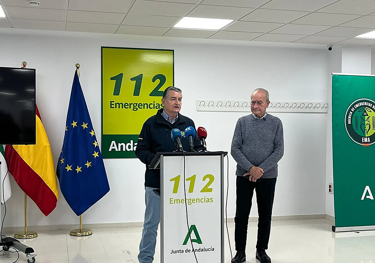 Treinta vecinos desalojados en Cártama y más de 120 incidencias en Málaga por el temporal