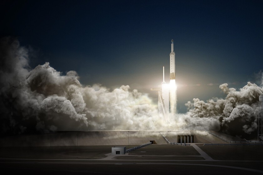 SpaceX ha lanzado tres cohetes en 13 horas. Y el último llevaba un secreto de Estados Unidos